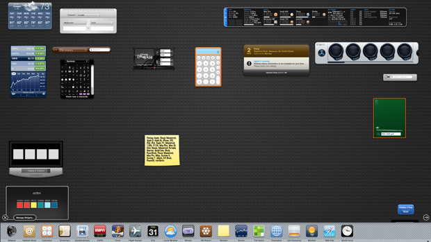 dashboard as a space add