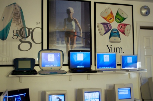 G3 iBook on the shelf