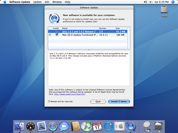 Software update