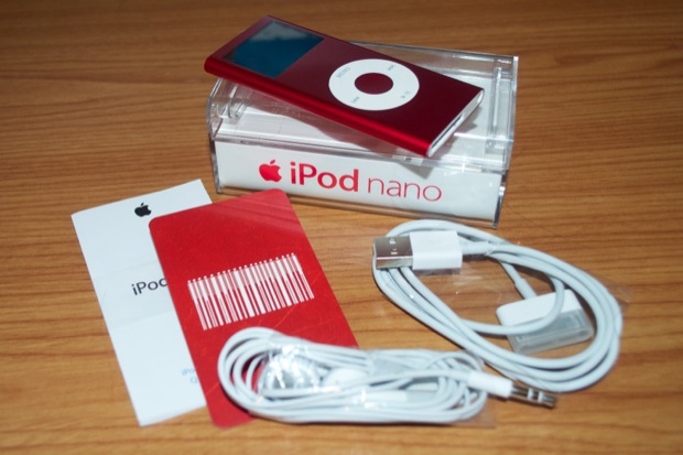 ipod nano red 5