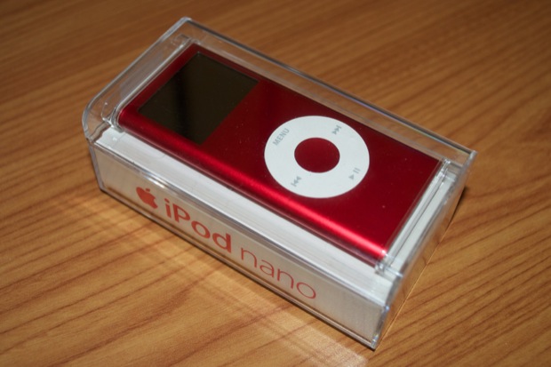 ipod nano red 8
