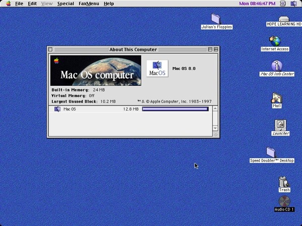 OS 8 on PM 5200 6