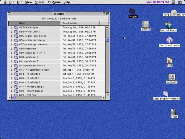 OS 8 on PM 5200 8