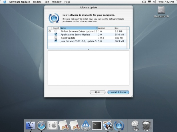 softwareupdate
